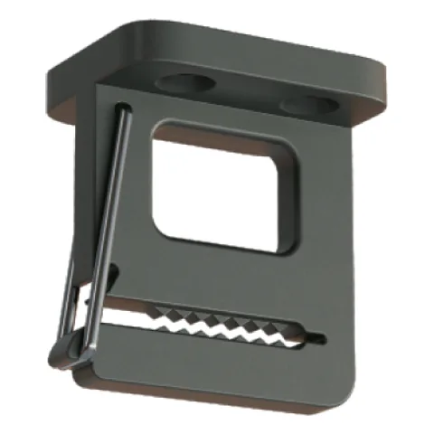 Surface-mounted rope holder